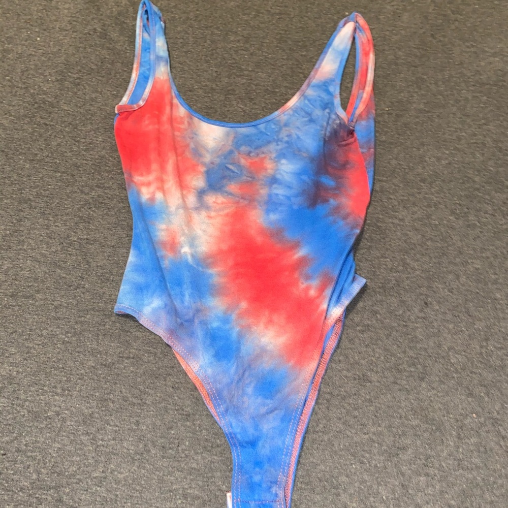 Tye dye body suit